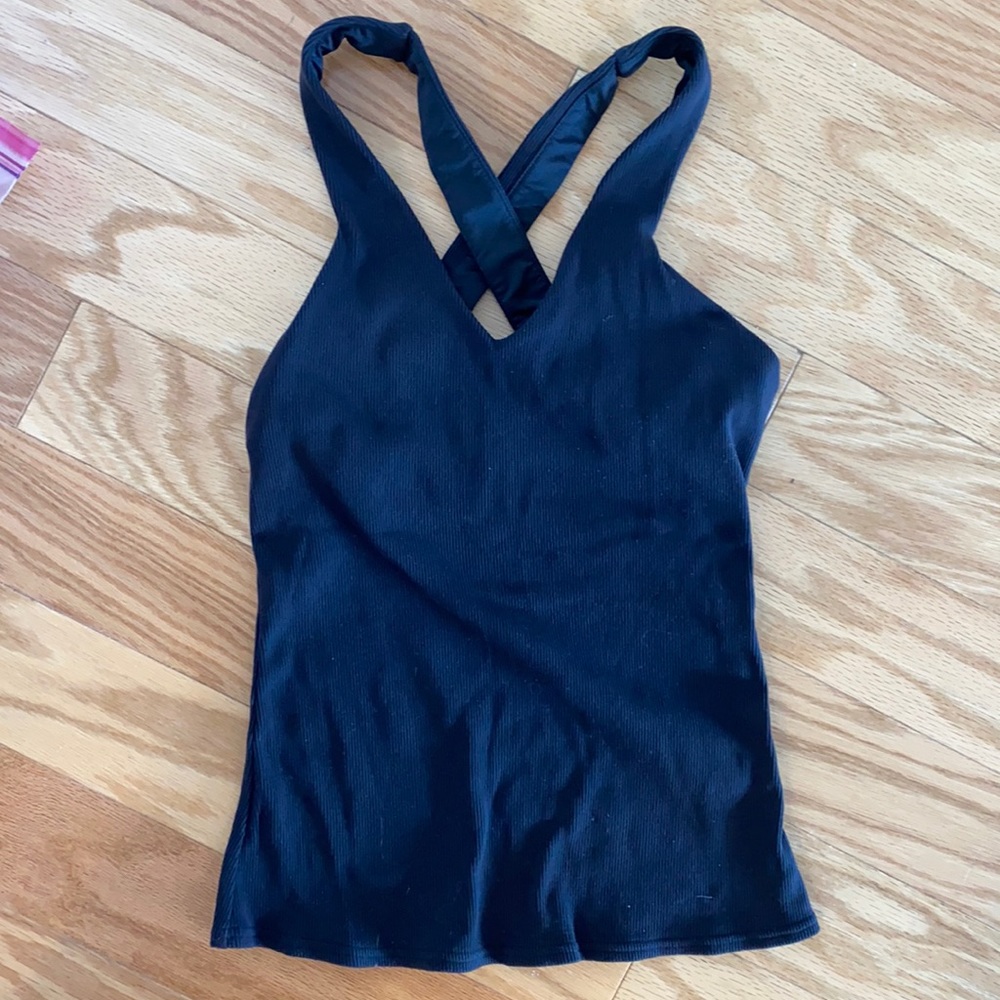 Alo Yoga Black Tank Size Small